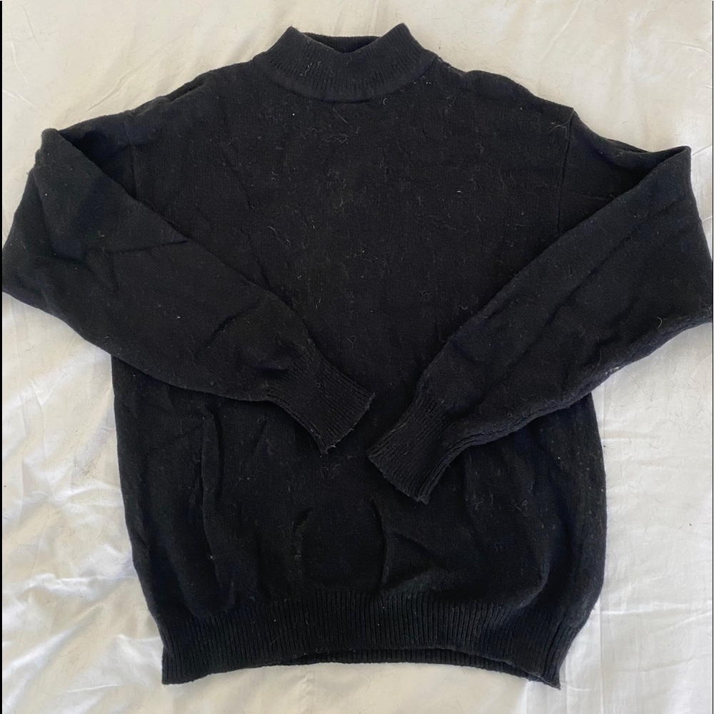 Brandy Melville black mock neck sweater - Picture 2 of 4